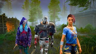 DBD Survivor vs Wraith & Legion Gameplay (No Commentary)