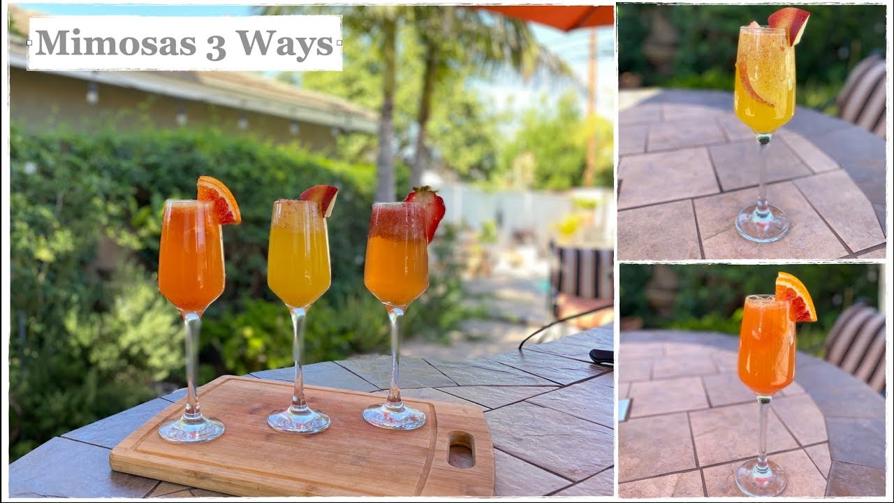 How to make the Ultimate Mimosa Bar (or Bellini) - Vindulge