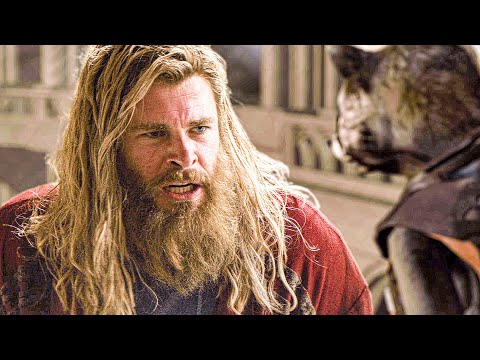 Thor and Rocket in Asgard - AVENGERS 4: ENDGAME Deleted Scene (2019)