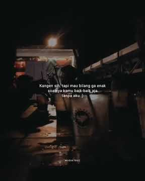 Story WA Kangen Sih, Tapi