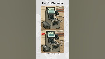 "Self Checkout and Barcode Scanner" - Can you spot all the differences?