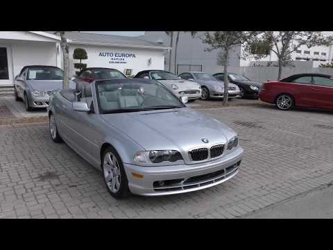 This 30K Mile E46 2002 BMW 325Ci Convertible is an absolute time machine