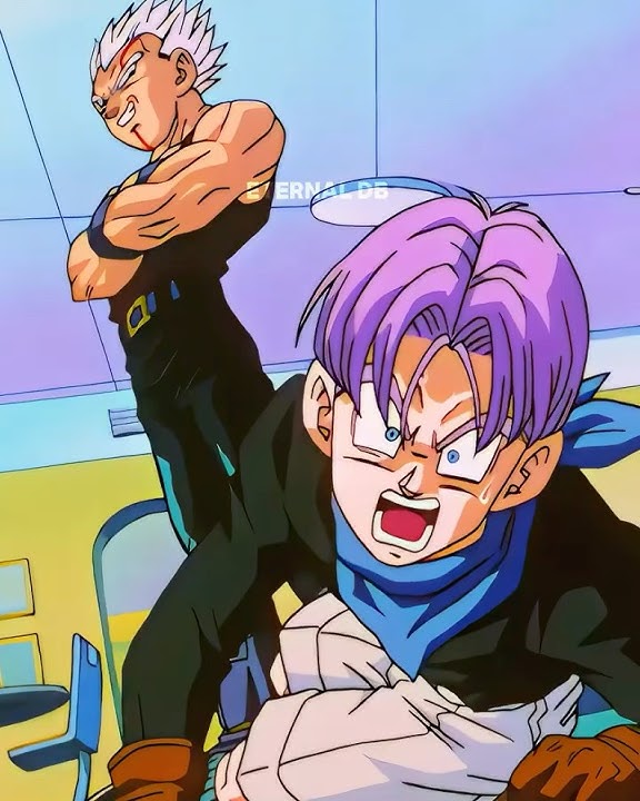 Trunks Meets Baby Vegeta! | Dragon Ball GT #shorts