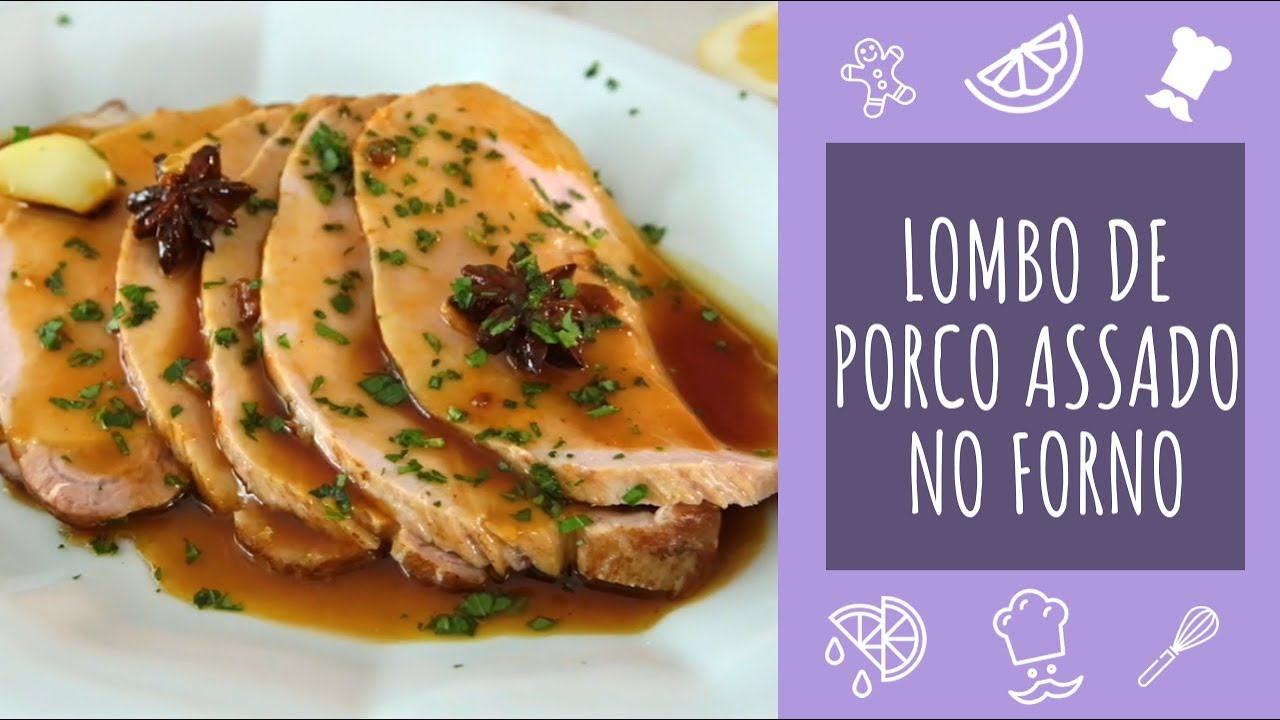 Lombo de Porco Assado no Forno