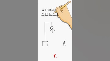 Another player almost gets hanged in this Hangman game #shorts