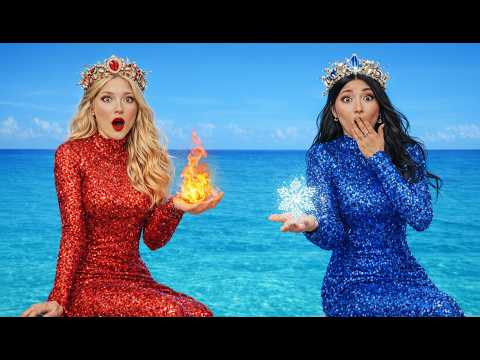 One Colored Makeover Challenge – Red VS Blue💖💙