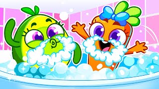 The Bubble Bath Song 🛁 🧼 Stay Clean, Be Happy 🤩 +More Kids Songs &amp; Nursery Rhymes by VocaVoca🥑