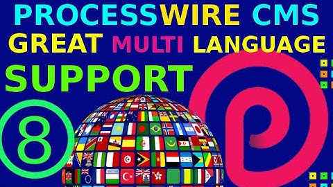 8 - Processwire Great Multi Language Support ( Sitemap XML)