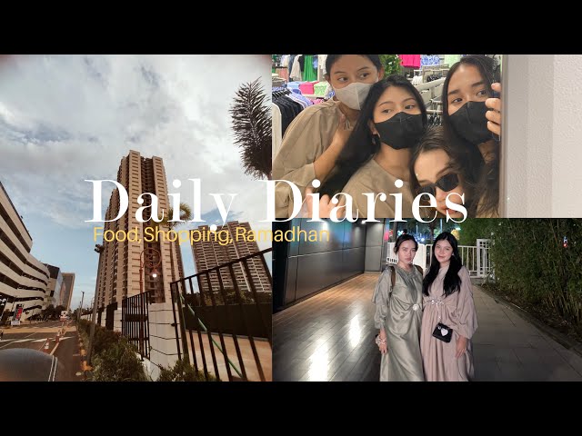 Daily Diaries Eps.04 | Food, Shopping, Ramadhan, Etc 🍛🕌 || Mellda Andara class=