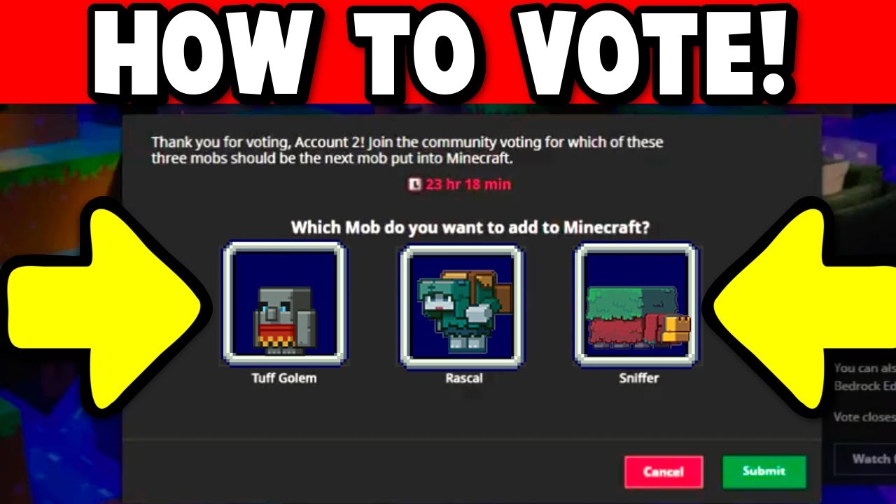 All Minecraft Live 2022 mobs you can vote for: Sniffer, Rascal