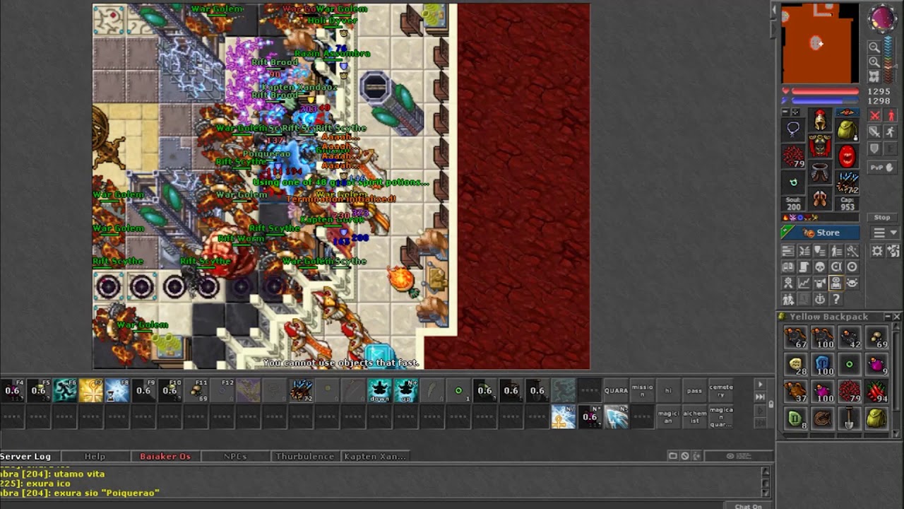 *TIBIA* YALAHAR QUEST FINAL MISSION ASSOMBRA YouTube