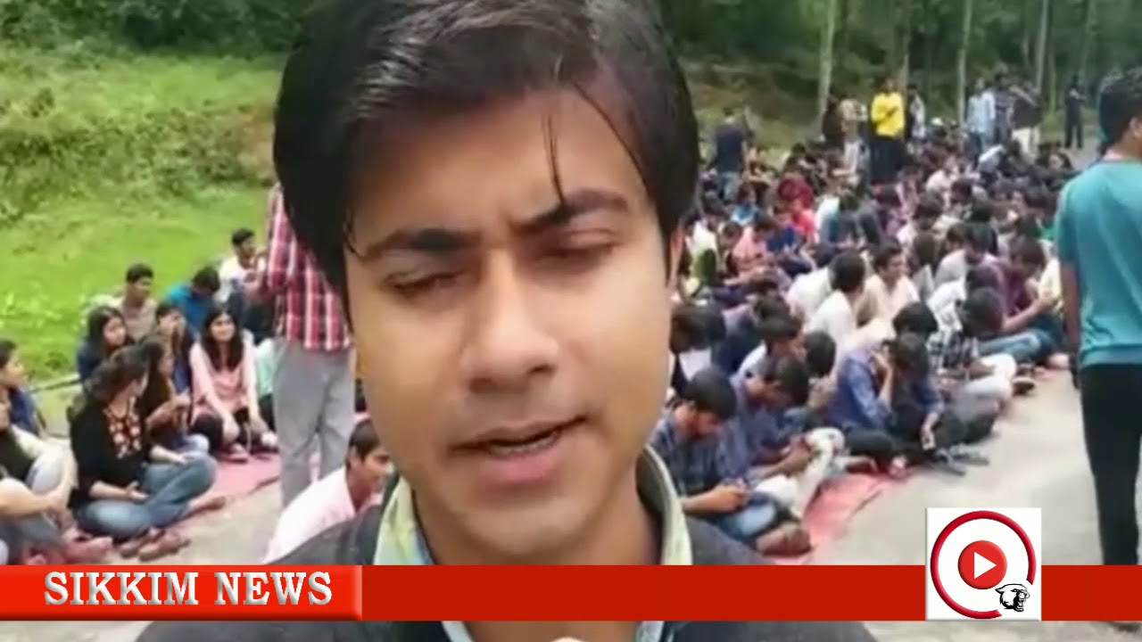 NIT Ravangla Students demand for 'Pemanent Campus'