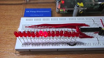 LED light chaser with Raspberry Pi