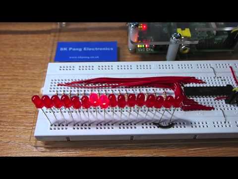 LED light chaser with Raspberry Pi