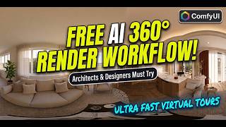 ComfyUI for Architects: Generate 360 Renders in Minutes (Not Hours) screenshot 3