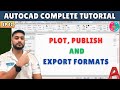 #12 AutoCAD Tutorials: Plot & Publish Explained!