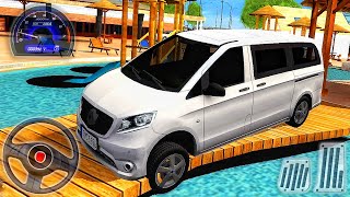 Mersedes Vito Van Driving Simulator - Camper Van Beach Resort - Best Android GamePlay #3 screenshot 3