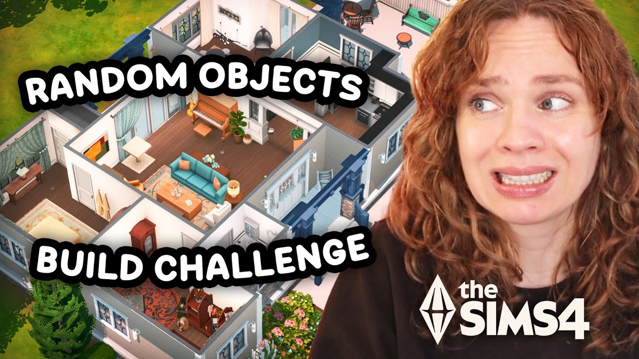 В The Sims 4 каждая комната представляет собой СЛУЧАЙНОЕ испытание по строительству с использован...