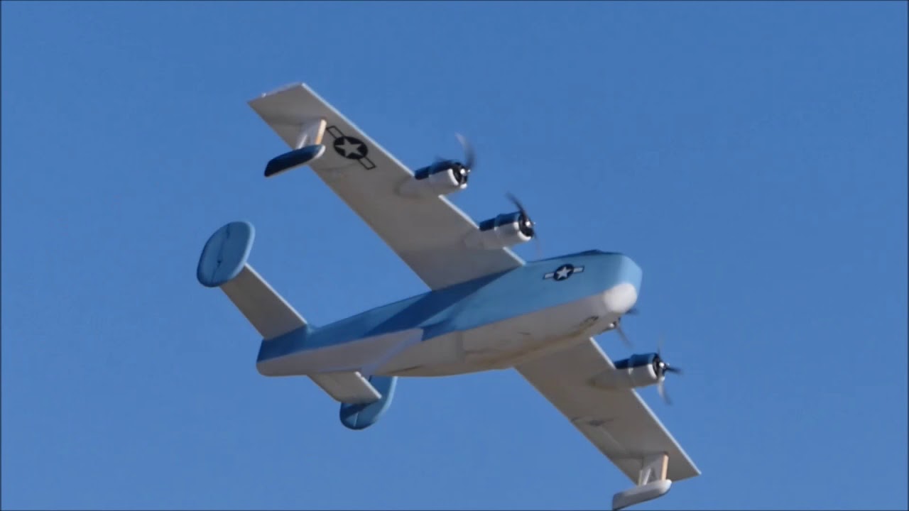 Consolidated PB2Y Coronado RC post-maiden flying