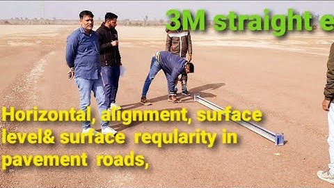 three metre straight  edge 😳