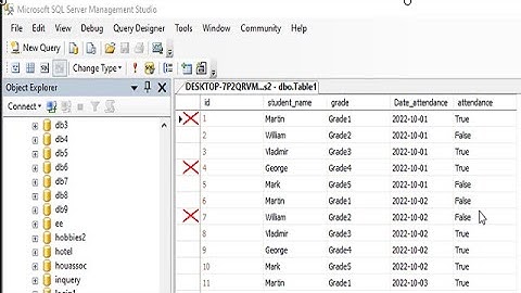 How to delete specific records in SQL Server