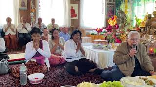 បុណ្យអាសាឡ្ហបូជា និងបុណ្យចូលវស្សា | Āsālha Pūjā and rainy retreat celebration, 12.07.2025