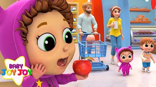 joy joy family going to the store and more nursery rhymes compilation baby joy joy