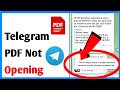 Fix Telegram PDF Not Opening 📄