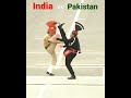 Wagah border gate opening show india  vs pakistan 