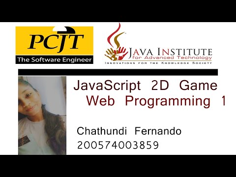 Java Institute 2D Game Development - Java Institute Of Advanced Technology - Chathundi Fernando