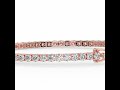 Vidéo: Bracelet Grace 4,00 carats - Or rose