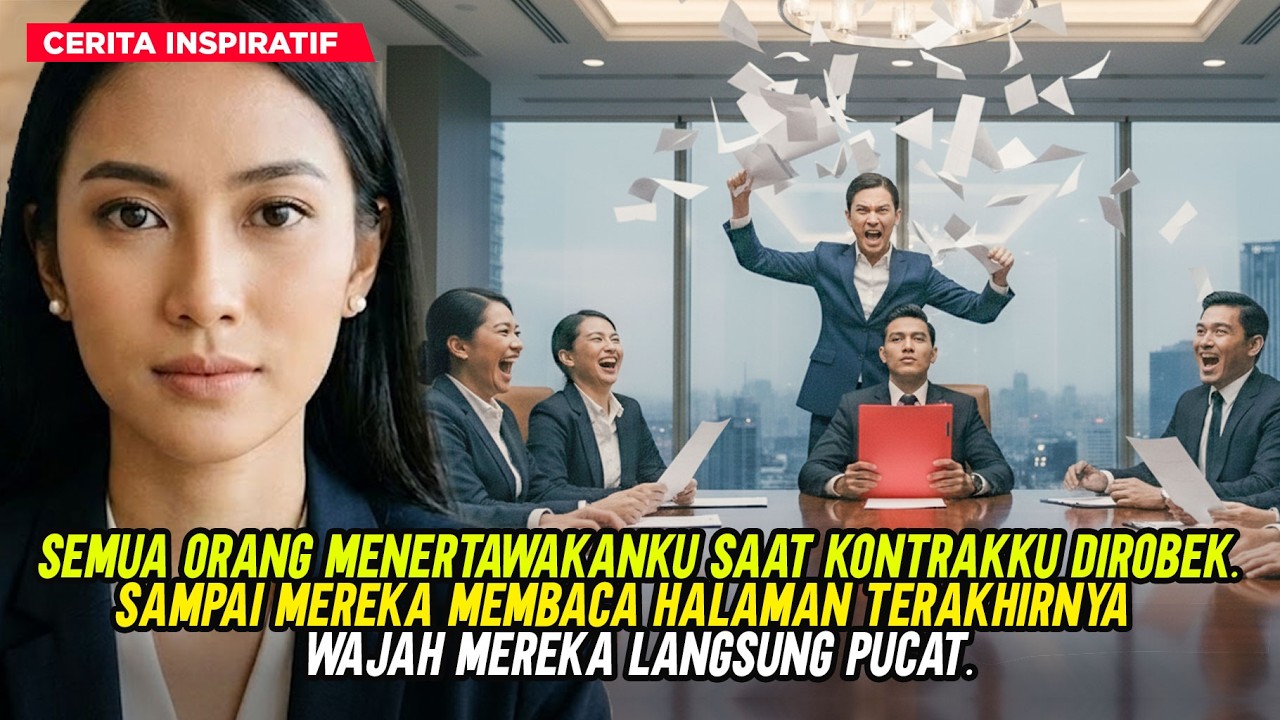 Surat Kontrakku Dirobek Bos Baru, Dia Tak Tahu di Balik Map Itu Ada Perjanjian Akuisisi