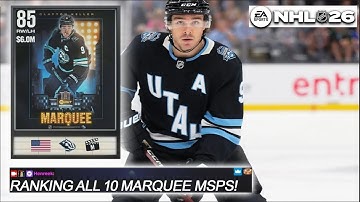BEST MARQUEE MSP TO MAKE! RANKING ALL 10 I NHL 26 HUT