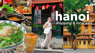 HANOI is intense! 🇻🇳😵‍💫 local food, hidden cafes, shopping & culture shock | korea to vietnam travel