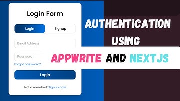 🚀 Authentication System using Next.js, Appwrite & ShadCN | Full Setup & UI Integration