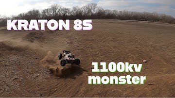 ARRMA KRATON 8S GETS 1100KV ANY GOOD?