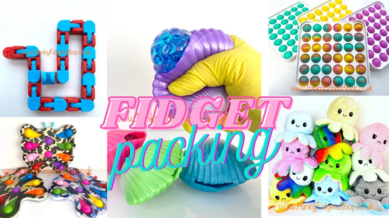New fidget toys & new packaging - what do you think? - YouTube