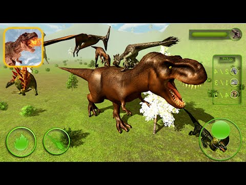 Real Dinosaur Simulator Games - Dino Attack 3D - Tyrannosaurus Android  Gameplay #1 - YouTube