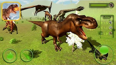 Real Dinosaur Simulator Games - Dino Attack 3D - Tyrannosaurus Android Gameplay #1