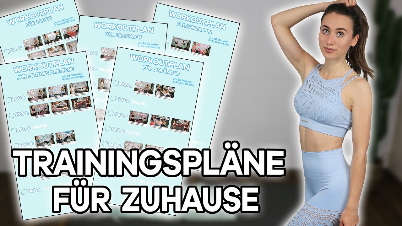 5 Kostenlose Homeworkout Plane Trainingsplane Mit Videos Fur Deinen Traumkorper Youtube