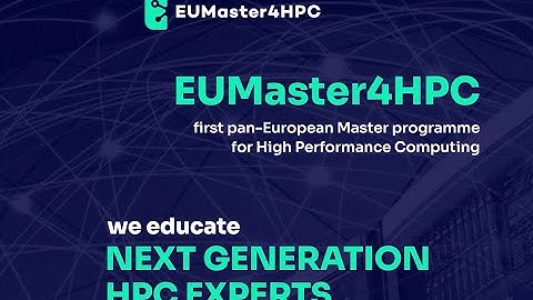 EUMaster4HPC Student Experience