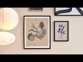 Embroidered wall hanging - DIY by Søstrene Grene