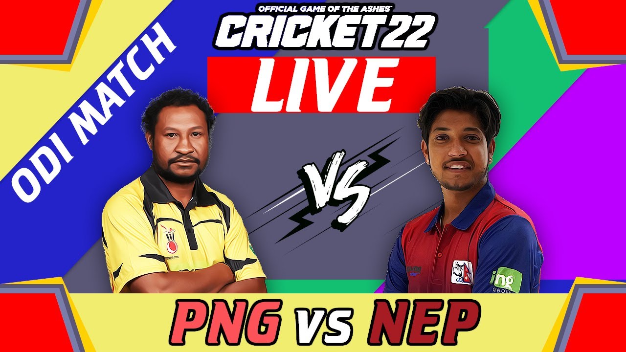 🔴LIVE : Nepal vs Papua New Guinea || NEP vs PNG || Cricket22Live