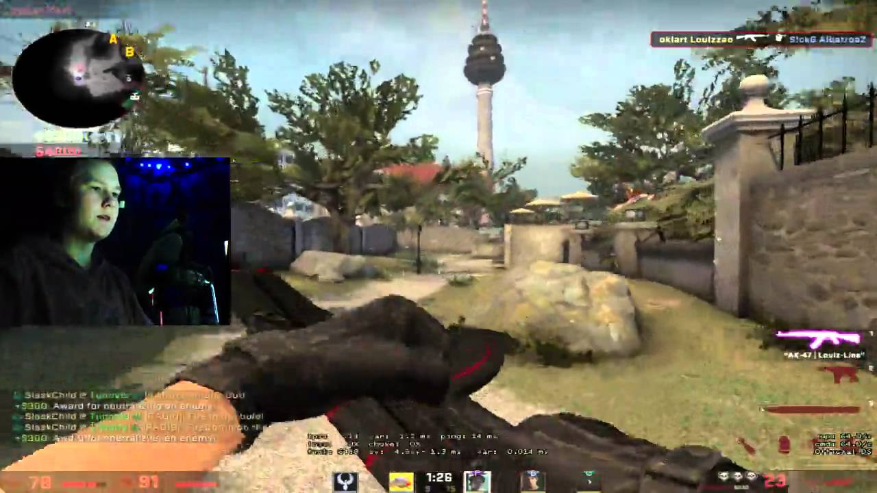CSGO: Loulz doin' the entry..