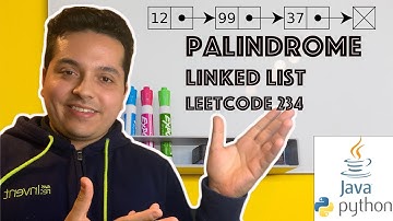 Palindrome Linked List (Leetcode 234) | Java & Python Solutions