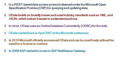 4. REST, OData Design Principles & Building Blocks - SAPUI5