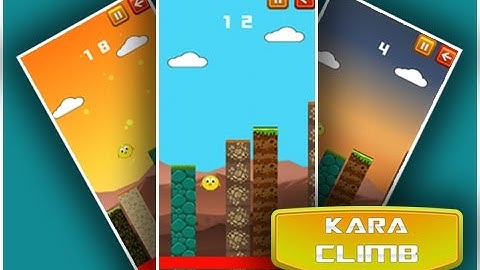 Kara Climb Game Made With Construct 2 HTML5 Game Engine