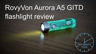 RovyVon Aurora A5 flashlight review