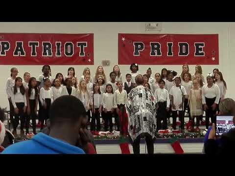 Bill Arp Elementary school Christmas Carols 2016