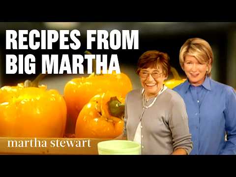 Martha Stewart's Mom's 10 Best Recipes | Mother's Day Cooking with Big Martha